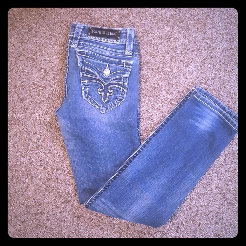 Rock Revival Jen Skinny Jeans 29